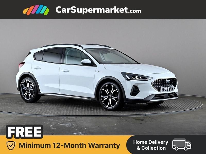 White Used 2022 Ford Focus Active X Hatchback | £17,197 (Good price) - Image 1/4
