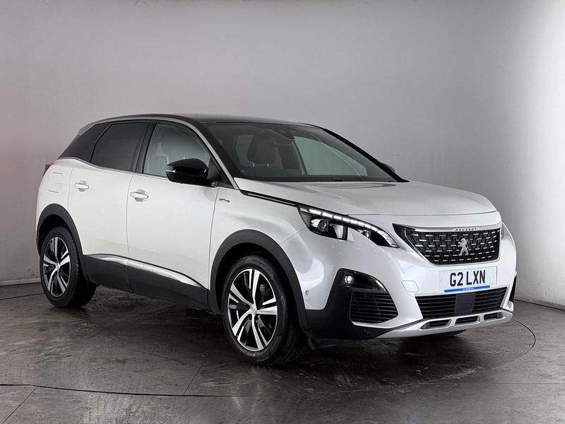 Used Peugeot 3008 GT-line 2018 White Hatchback