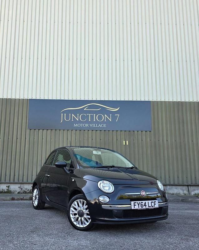 Usado Fiat 500 Lounge 69 HP (50 kW) 2014 Preto Citadino