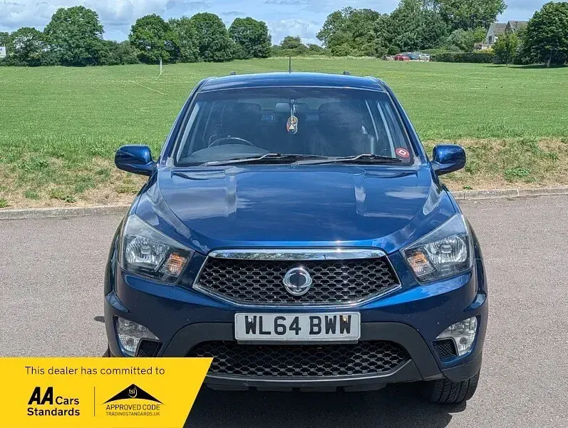 Used SsangYong Korando 2014 Blue SUV