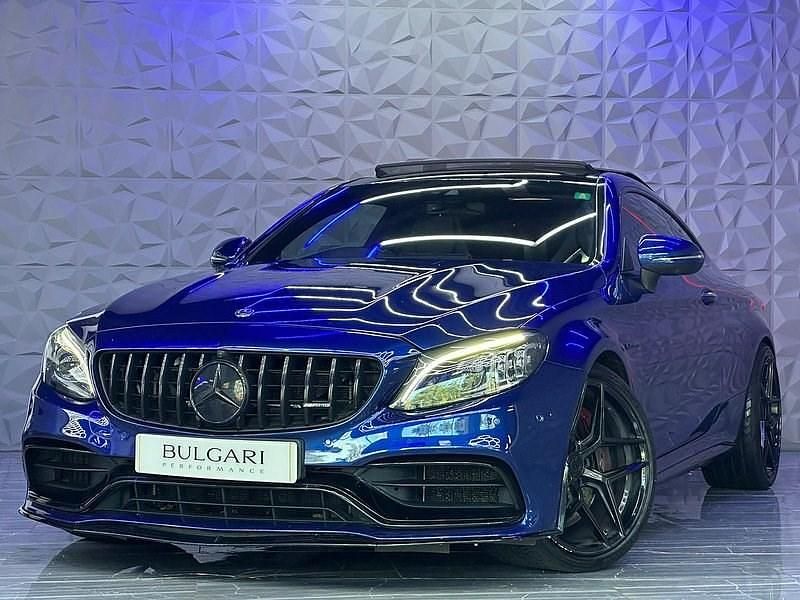 Blue Used 2018 Mercedes C63 AMG AMG Coupe | £38,995 (Expensive) - Image 1/4