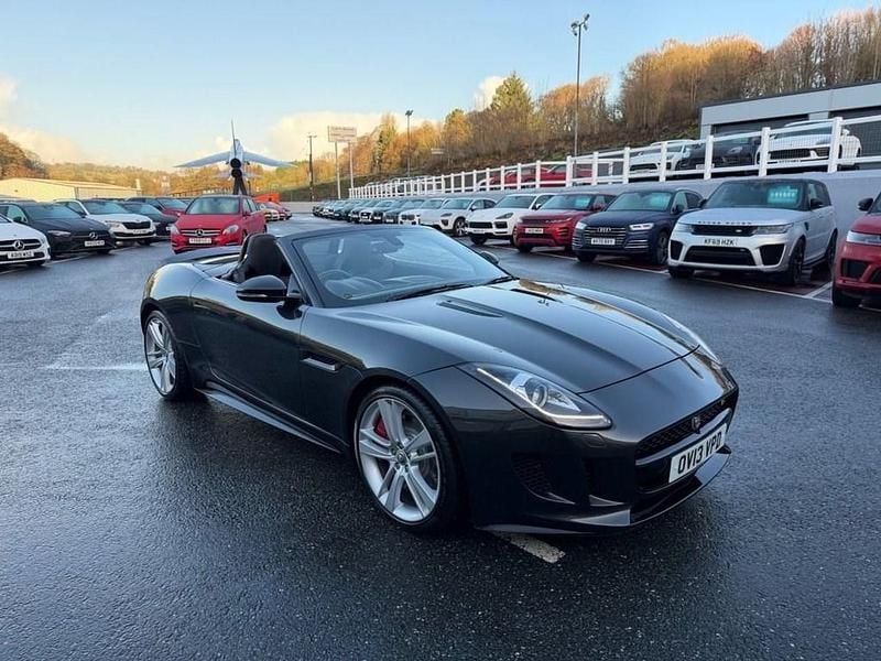 Used Jaguar F-Type Supercharged 495 HP (364 kW) 2013 Grey Cabriolet