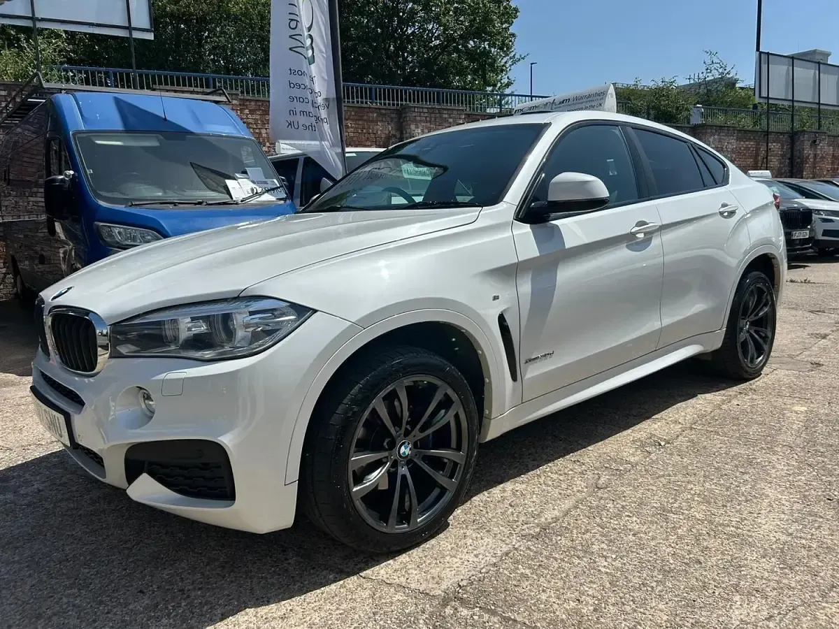 Used BMW X6 M Sport 2017 White SUV