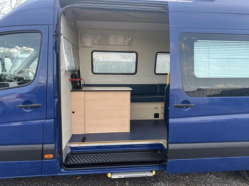 Used VW Crafter 136 HP (100 kW) 2012 Blue Van