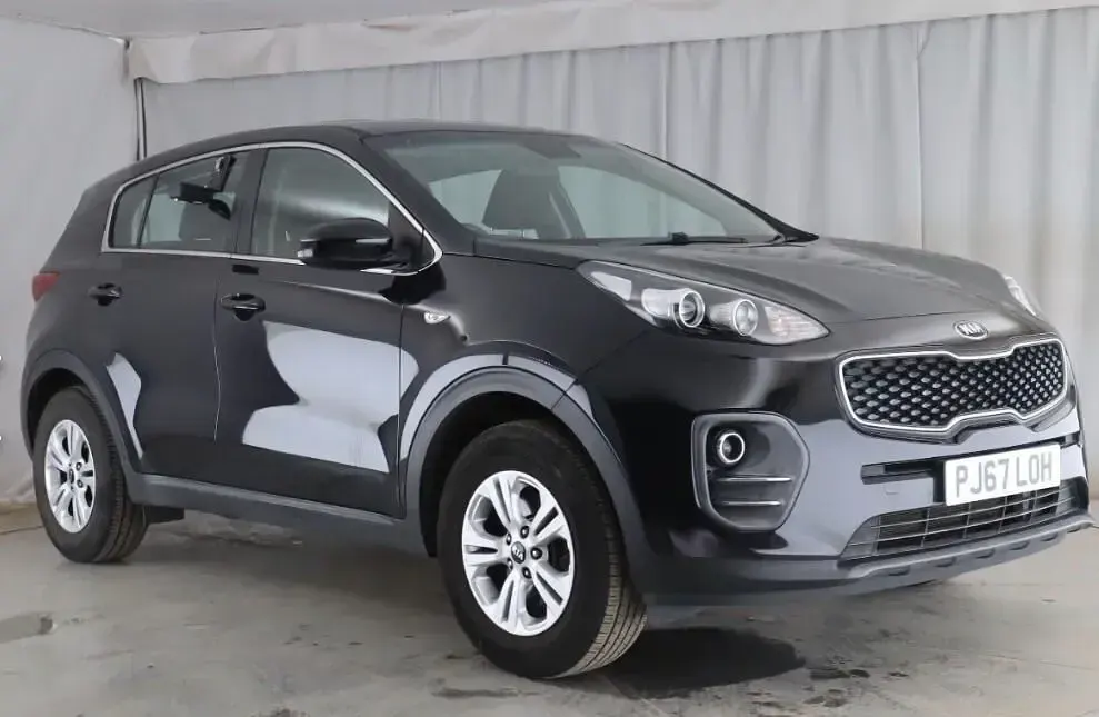 Begagnad Kia Sportage 2018 Svart SUV