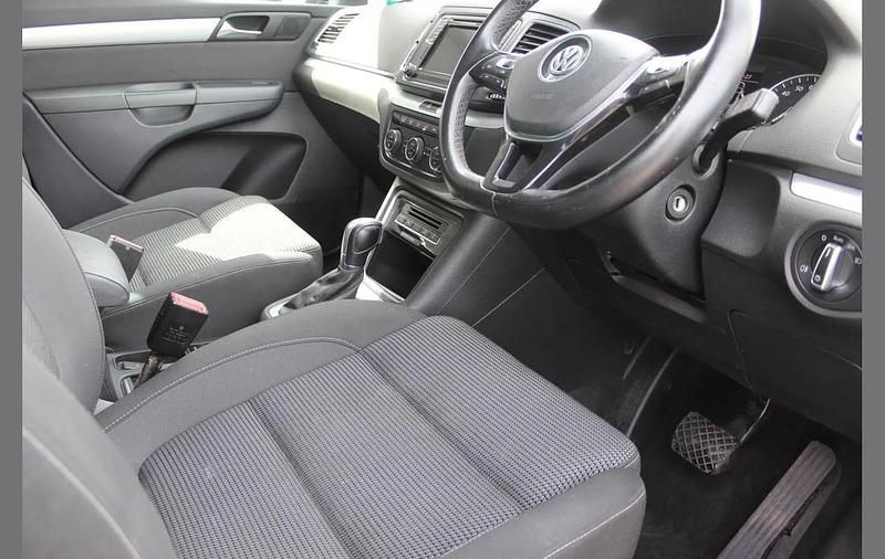 Used VW Sharan SE 150 HP (110 kW) 2019 Blue MPV