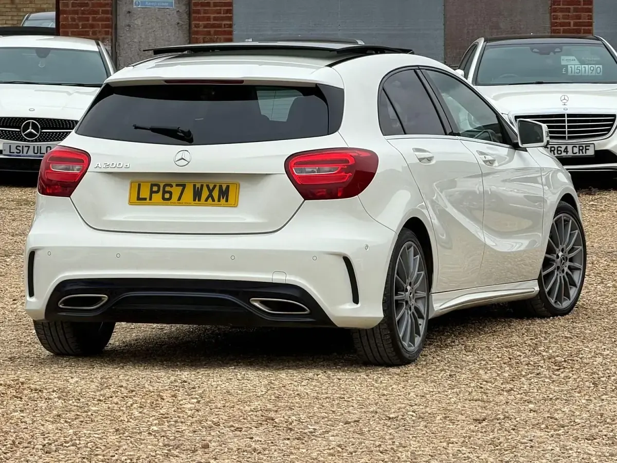Used Mercedes A200 Executive 2018 White Hatchback