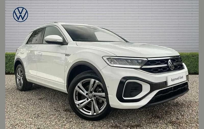Used VW T-Roc R-line 150 HP (110 kW) 2022 White SUV