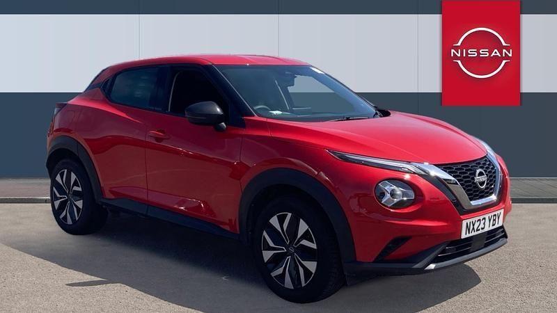 Red Used 2023 Nissan Juke Acenta SUV | £14,076 (Fair price) - Image 1/4