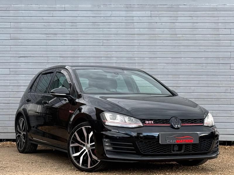 Used VW Golf VII GTI 2014 Black Hatchback