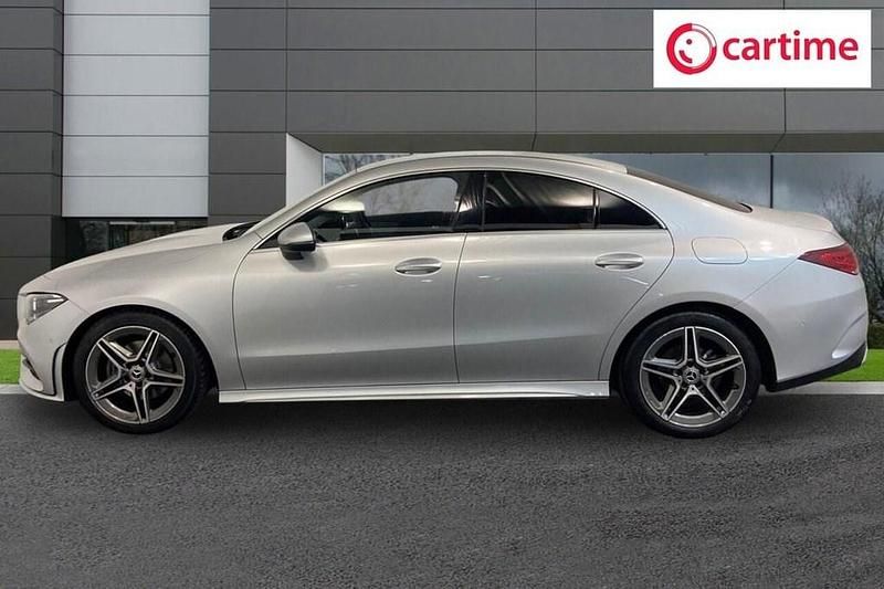 Used Mercedes CLA180 AMG line 136 HP (100 kW) 2022 Silver Sedan