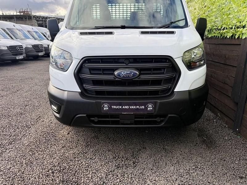 Used Ford Transit S 130 HP (95 kW) 2022 White Cabriolet