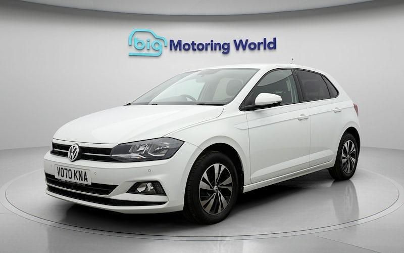 Used VW Polo Match 95 HP (69 kW) 2020 White Hatchback