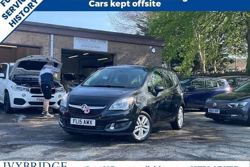 Second-hand Vauxhall Meriva 100 CP (73 kW) 2015 Negru Monovolum