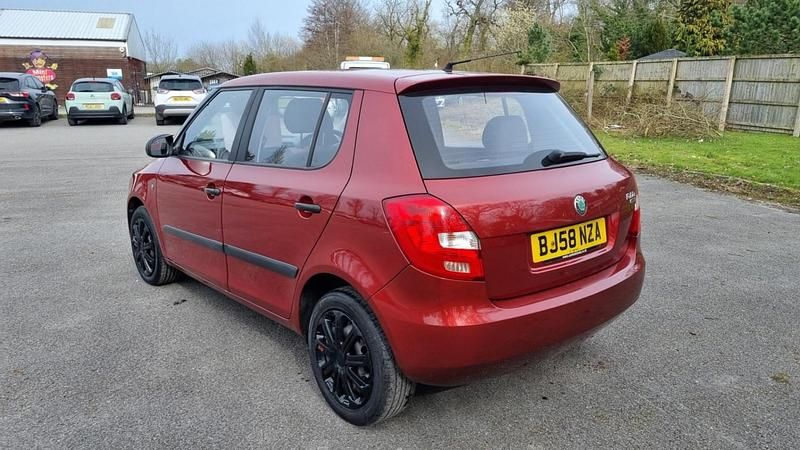Used Skoda Fabia 2008 Red Hatchback