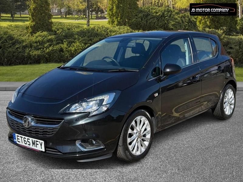 Begagnad Vauxhall Corsa 90 HK (66 kW) 2016 Svart Halvkombi