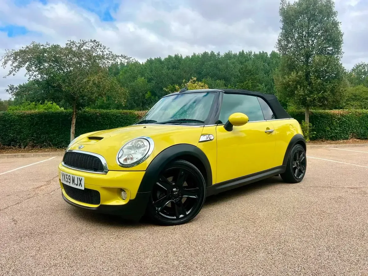 Used Mini Cooper S Cabriolet 2009 Yellow Cabriolet