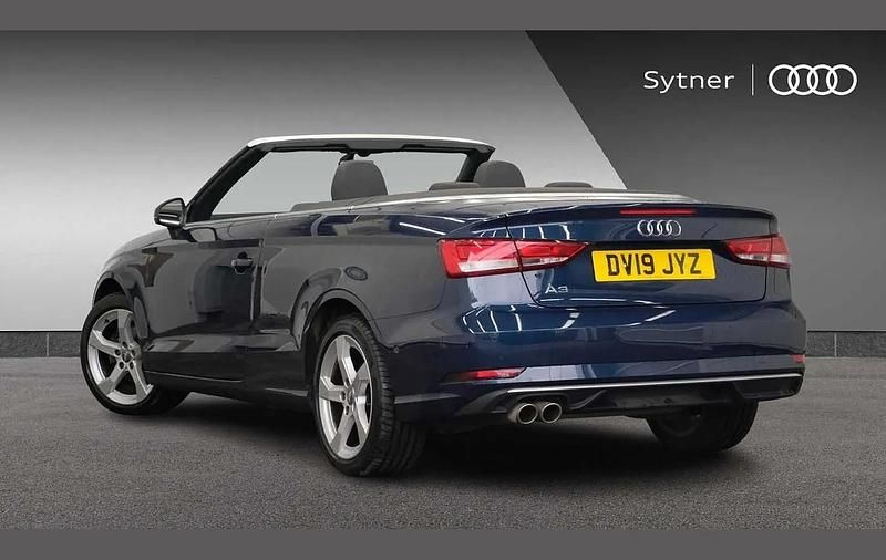 Used Audi A3 Cabriolet Sport 147 HP (108 kW) 2019 Blue Cabriolet