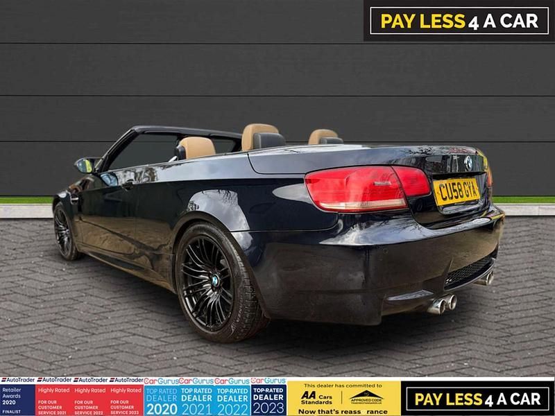 Used BMW M3 Cabriolet Luxury Line 2008 Black Cabriolet