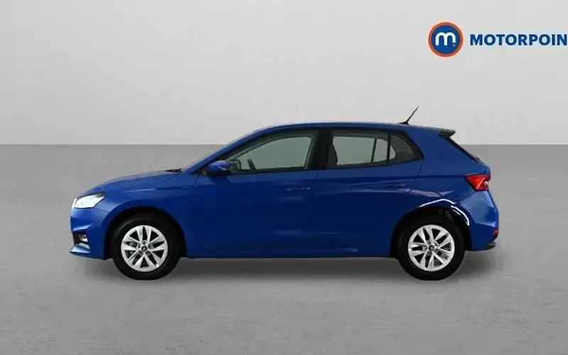 Used Skoda Fabia SE 80 HP (58 kW) 2025 Blue Hatchback