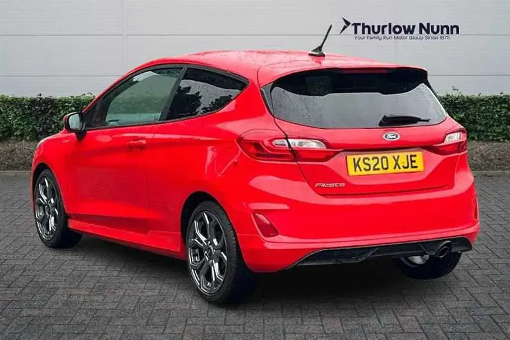 Used Ford Fiesta ST-Line 95 HP (69 kW) 2020 Red Hatchback