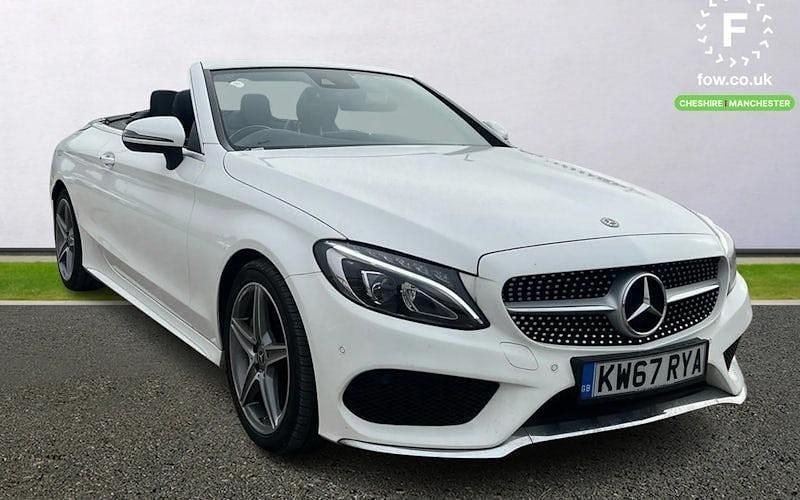 Used Mercedes C250 Active 204 HP (150 kW) 2018 White Cabriolet