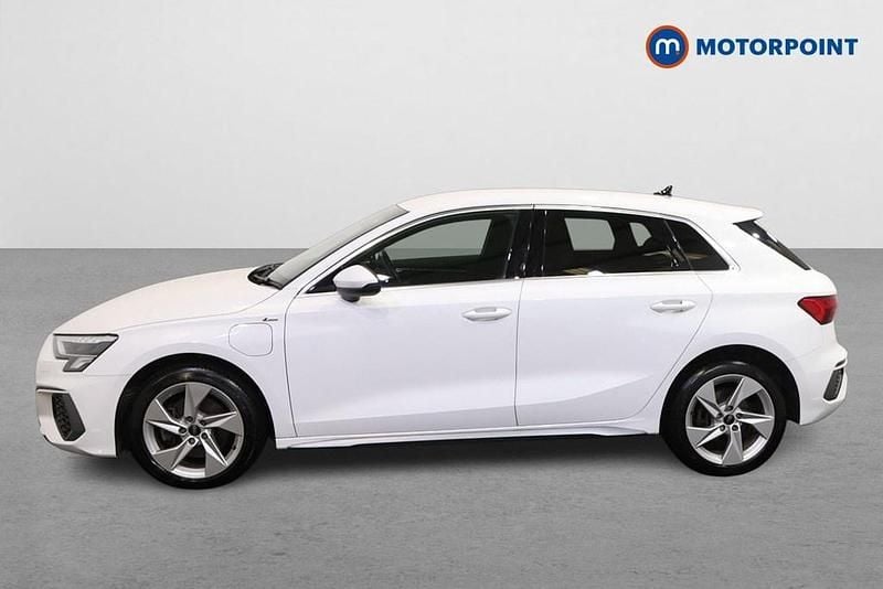 Used Audi A3 e-tron S-Line 2023 White Hatchback