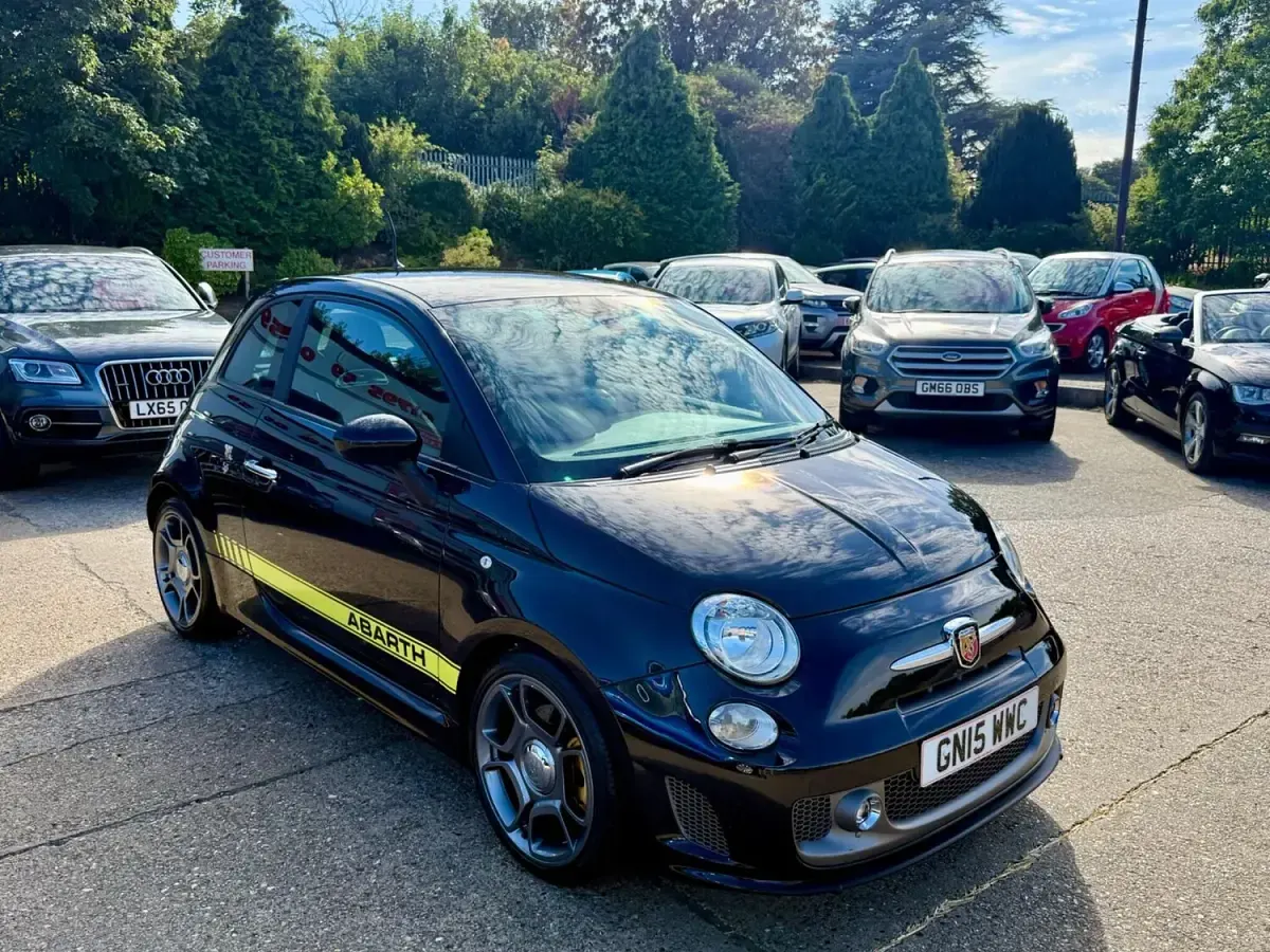 Used Abarth 595 Turismo 160 HP (117 kW) 2015 Black Hatchback