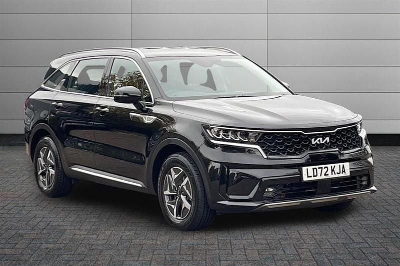 Midnight black Used 2022 Kia Sorento 2 SUV | £29,895 (Super price) - Image 1/4