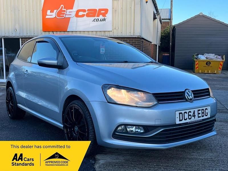 Silver Used 2015 VW Polo SE Hatchback | £4,475 (Fair price) - Image 1/4