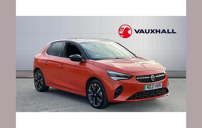 Used Vauxhall Corsa-e Elite 100 kW (136 HP) 2021 Orange Hatchback