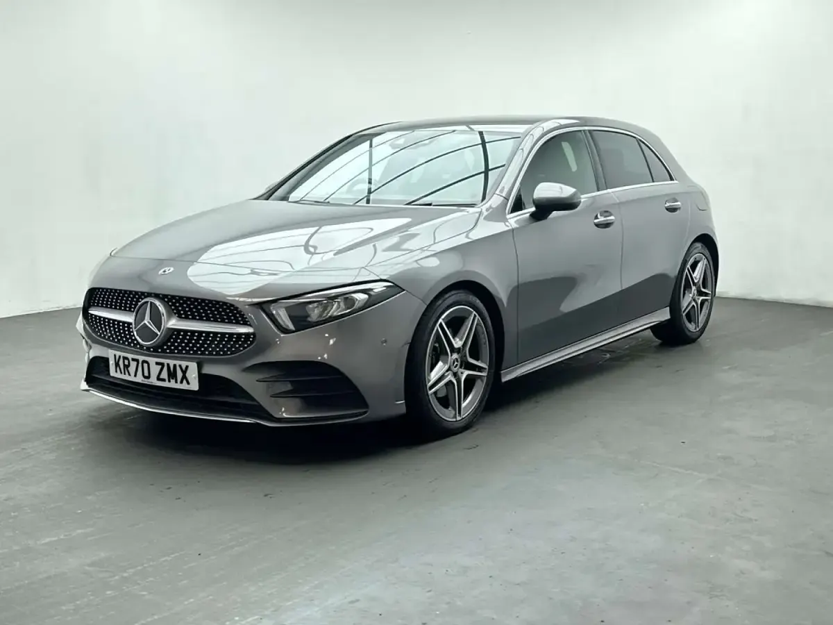 Used Mercedes A200 AMG Line Premium 150 HP (110 kW) 2020 Grey Hatchback