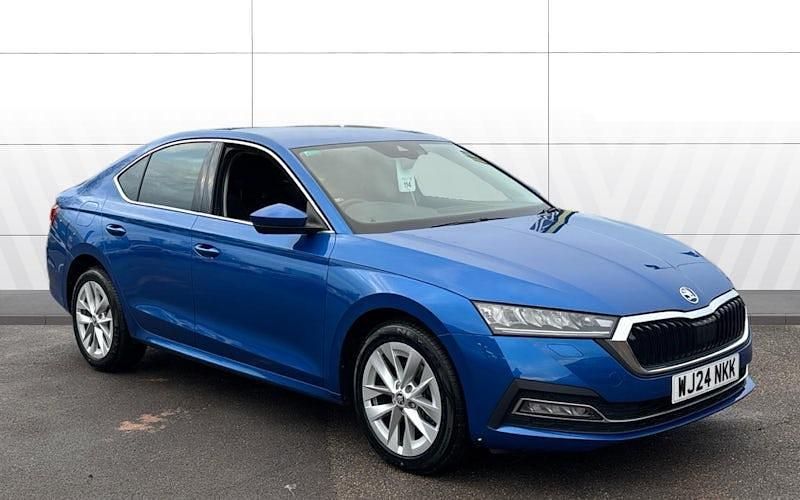 Used Skoda Octavia SE L 150 HP (110 kW) 2024 Blue Hatchback