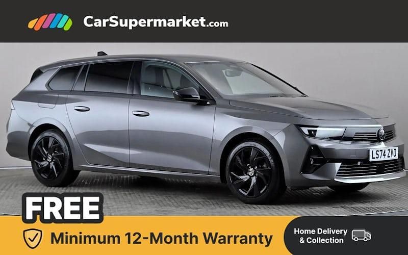 Used Vauxhall Astra 131 HP (96 kW) 2024 Grey Estate