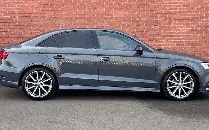 Used Audi A3 Black Edition 150 HP (110 kW) 2017 Grey Sedan