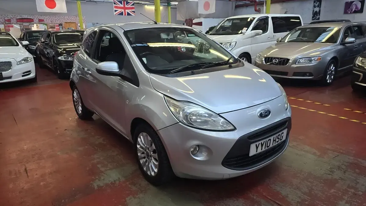 Used Ford Ka Zetec 75 HP (55 kW) 2010 Silver Hatchback