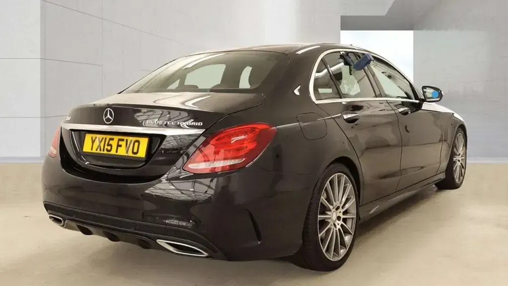 Used Mercedes C300 AMG Line Premium 2015 Black Sedan