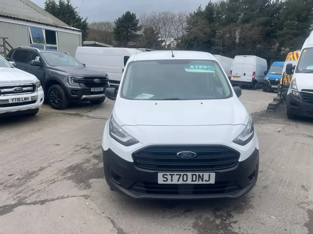 Used Ford Transit 100 HP (73 kW) 2020 White Van