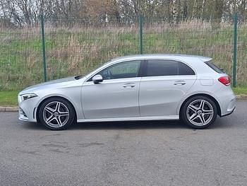 Begagnad Mercedes A200 Executive 163 HK (119 kW) 2020 Silver Halvkombi