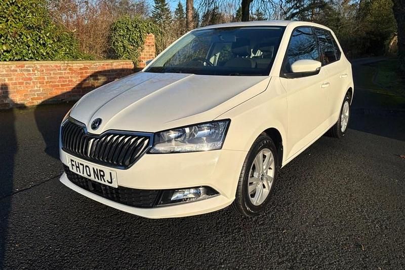 Used Skoda Fabia SE 2021 White Hatchback