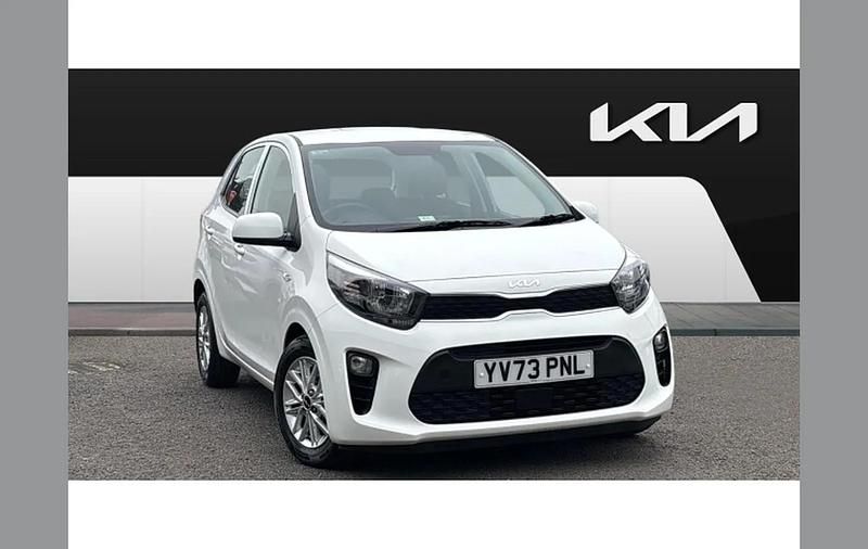 Used Kia Picanto 65 HP (47 kW) 2024 White Hatchback