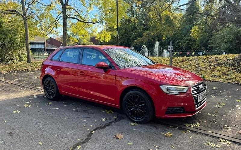 Red Used 2016 Audi A3 Sportback Hatchback | £7,795 (Fair price) - Image 1/4