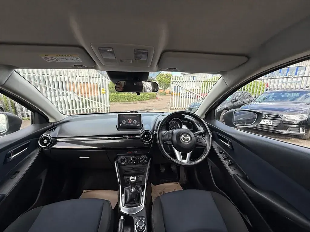 Used Mazda 2 90 HP (66 kW) 2016 Black Hatchback