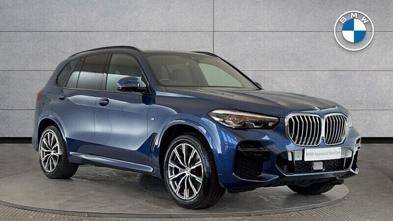 Blue Used 2021 BMW X5 M Sport SUV | £37,490 (Super price) - Image 1/4