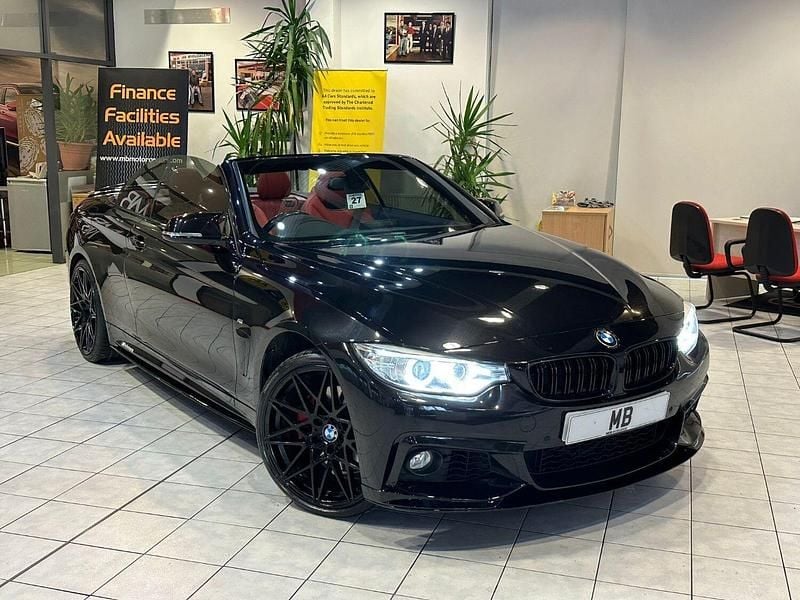 Black Used 2015 BMW 435 M Sport Cabriolet | £14,992 (Fair price) - Image 1/4