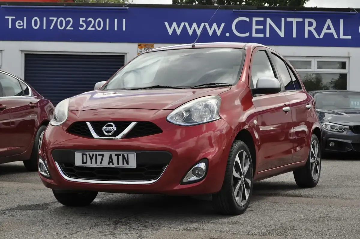 Used Nissan Micra N-TEC 2017 Red Hatchback