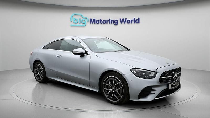 Silver Used 2021 Mercedes E220 AMG line Coupe | £23,100 (Fair price) - Image 1/4