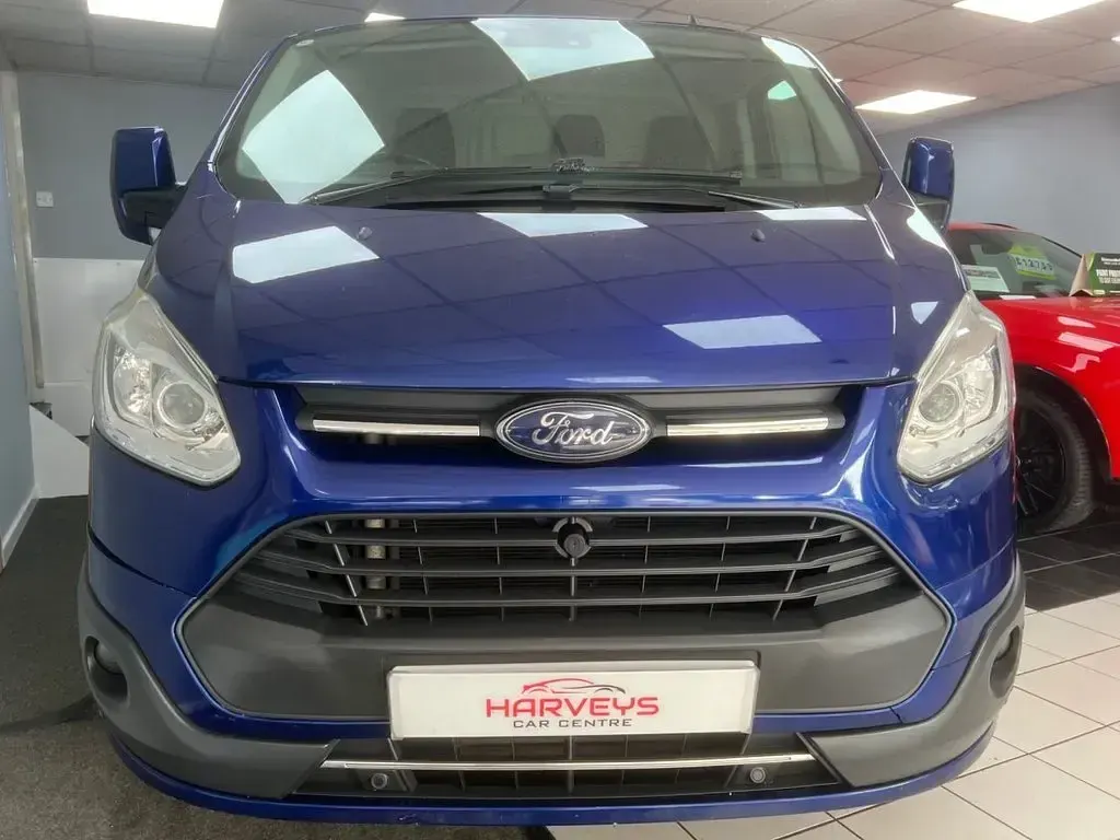 Used Ford Transit Custom Limited 130 HP (95 kW) 2016 Blue Van
