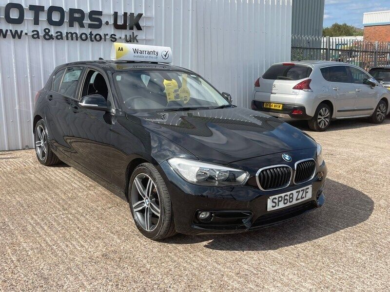 Black Used 2018 BMW 118 Sport Line Hatchback | £7,450 (Super price) - Image 1/4