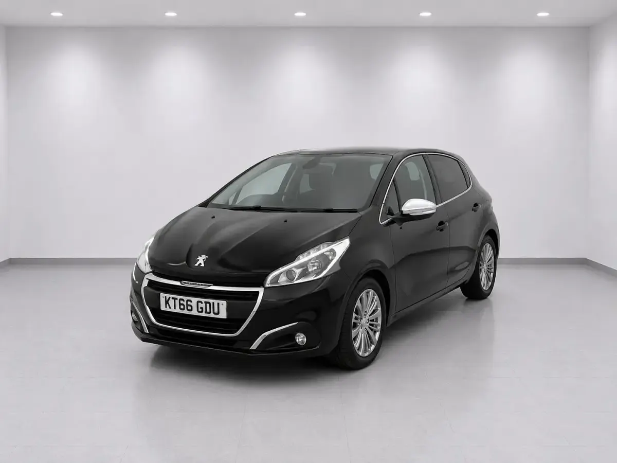 Used Peugeot 208 Allure 2017 Black Hatchback
